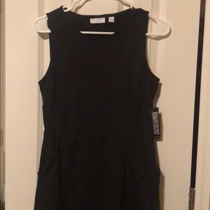 NWT Black fit and flare dress